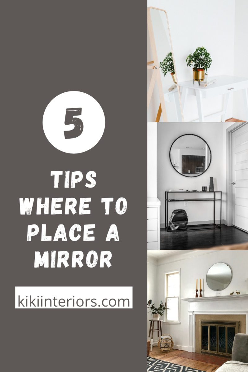 Tips On Where To Place A Mirror, Where Should A Mirror Be Placed In House